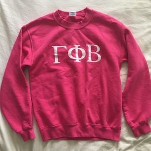 Pink Gamma Phi Beta Sweatshirt